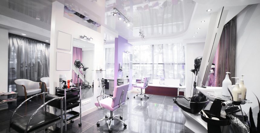 brand new interior of european beauty salon to get more customers using Go Sitebuilder